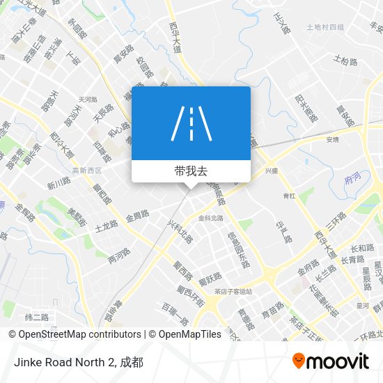 Jinke Road North 2地图