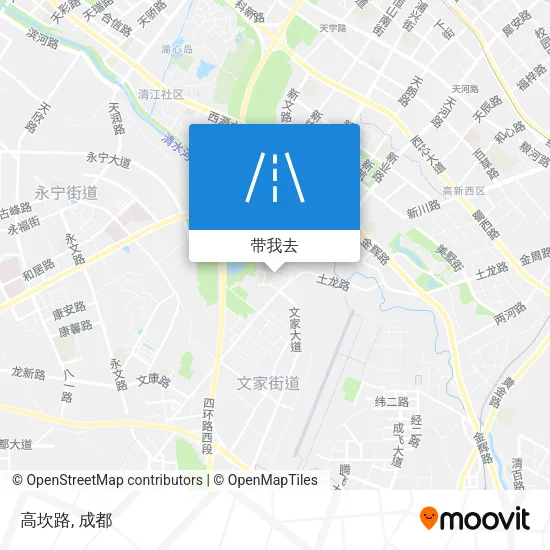 高坎路地图