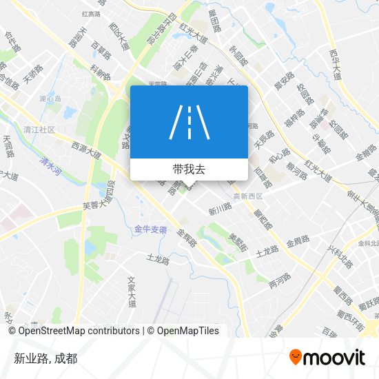 新业路地图