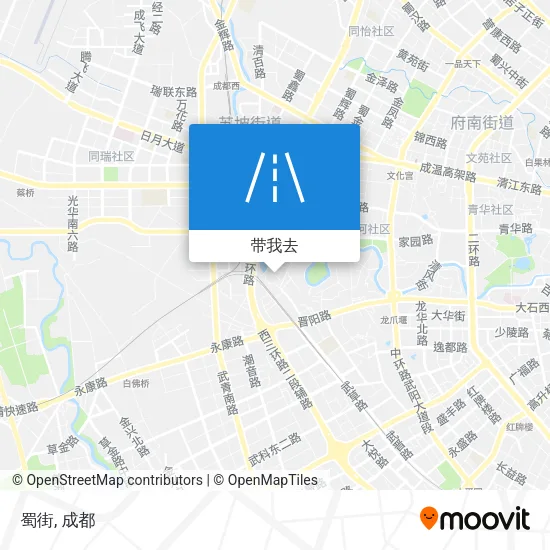 蜀街地图