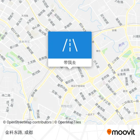 金科东路地图