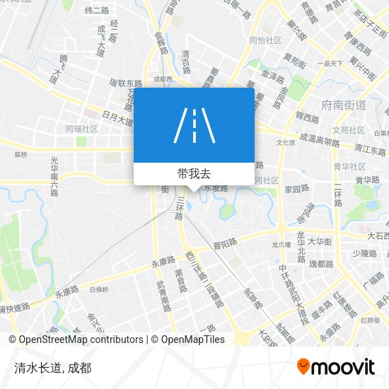 清水长道地图