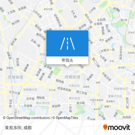 黄苑东街地图