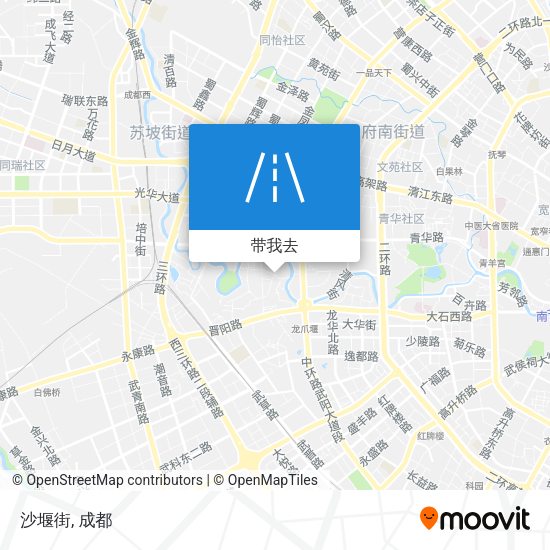 沙堰街地图