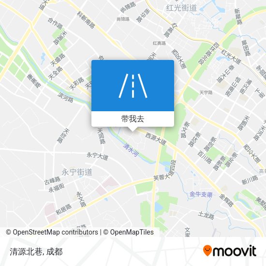 清源北巷地图