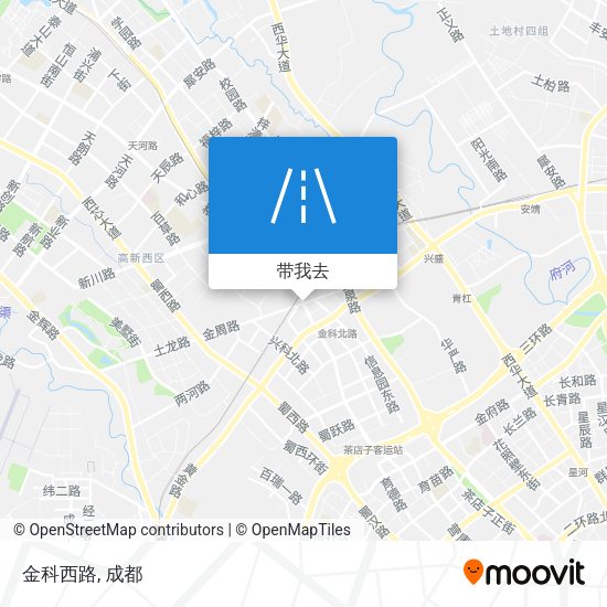 金科西路地图