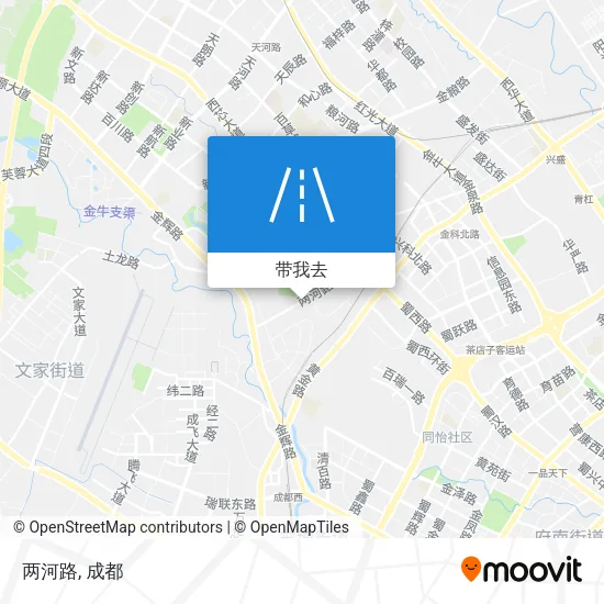 两河路地图