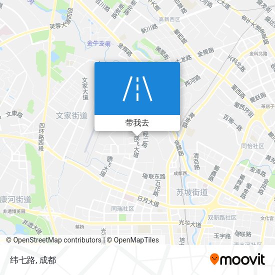纬七路地图