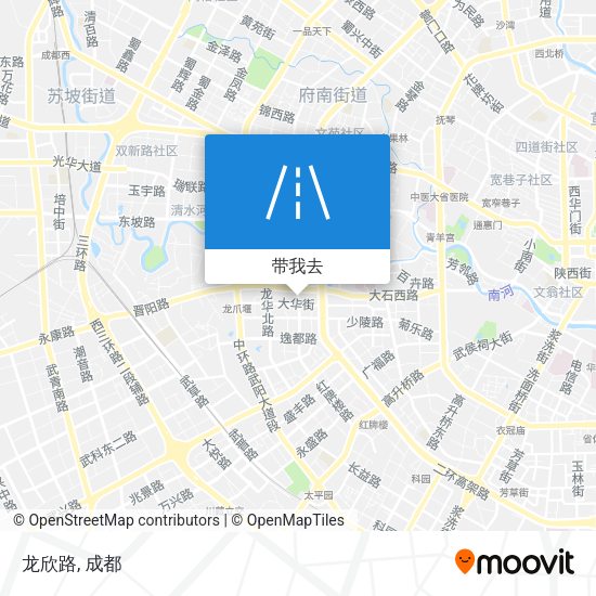 龙欣路地图