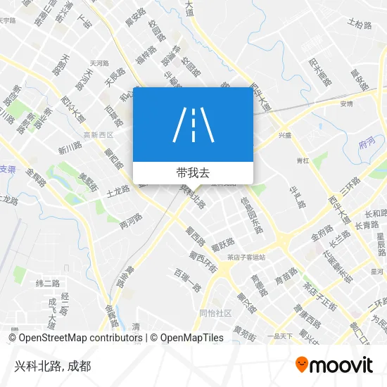 兴科北路地图