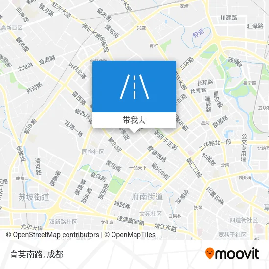 育英南路地图