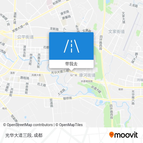 光华大道三段地图