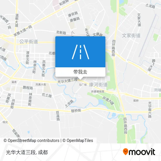 光华大道三段地图