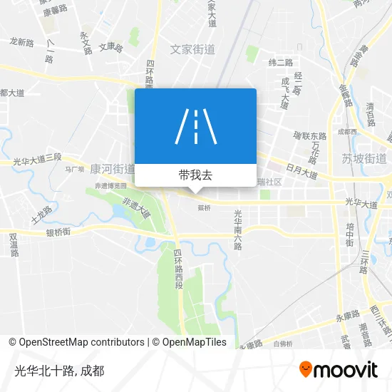 光华北十路地图