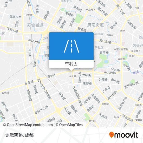 龙腾西路地图