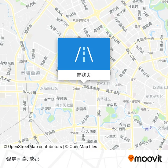 锦屏南路地图
