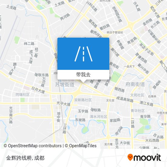 金辉跨线桥地图