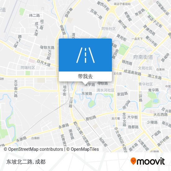 东坡北二路地图