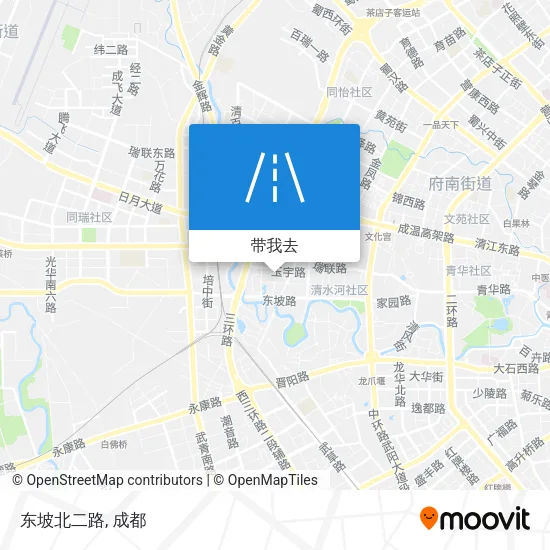 东坡北二路地图
