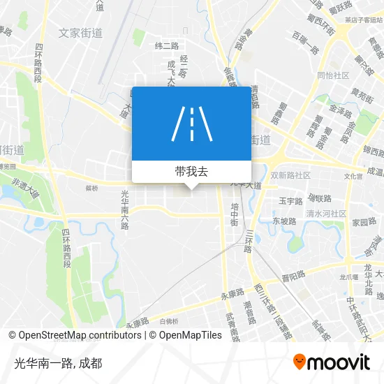 光华南一路地图