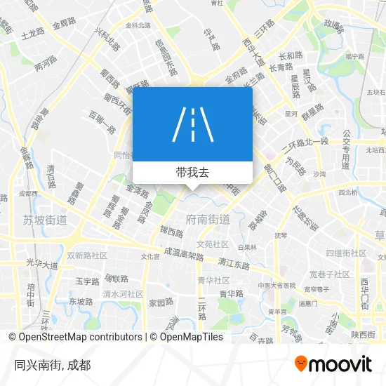 同兴南街地图