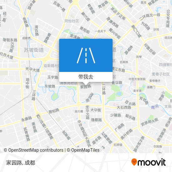 家园路地图