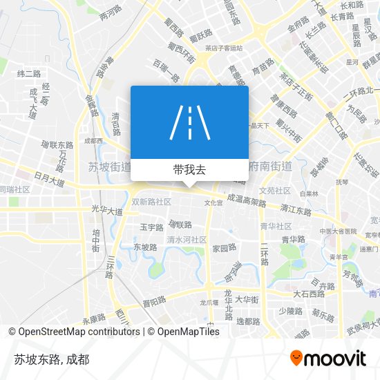 苏坡东路地图