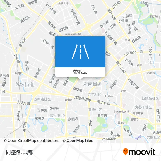 同盛路地图