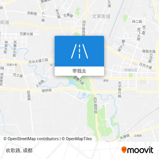 欢歌路地图