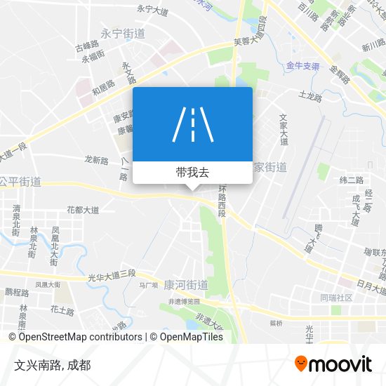 文兴南路地图