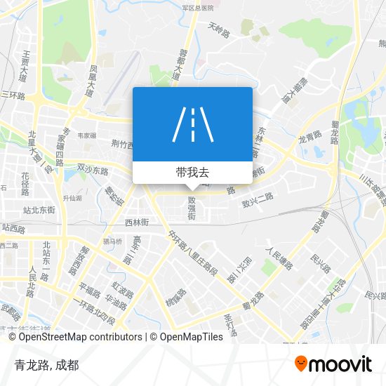 青龙路地图