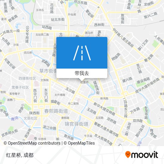 红星桥地图