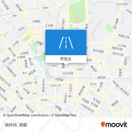 福祥街地图