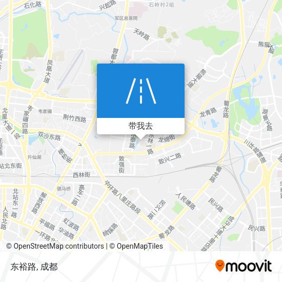 东裕路地图