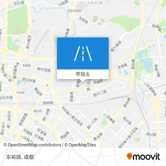东裕路地图