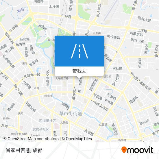 肖家村四巷地图