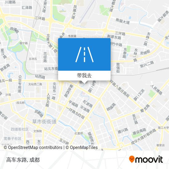 高车东路地图