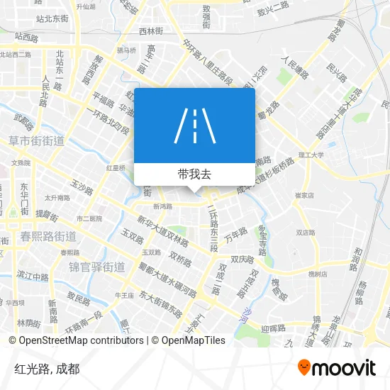 红光路地图