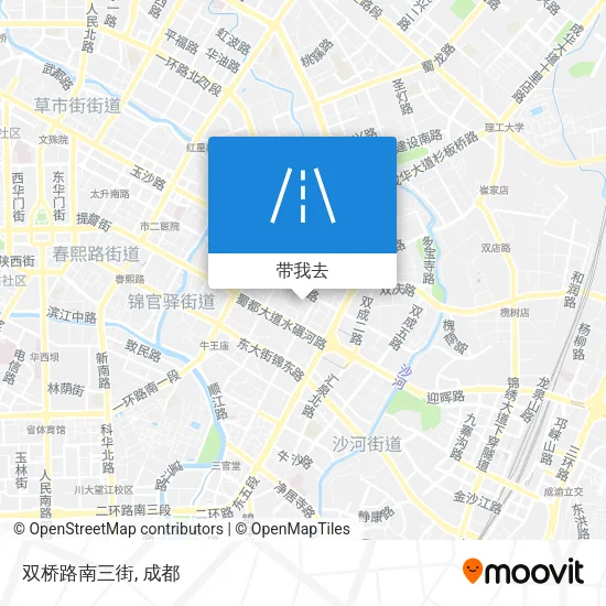 双桥路南三街地图