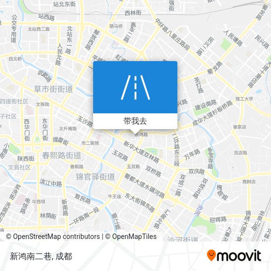 新鸿南二巷地图