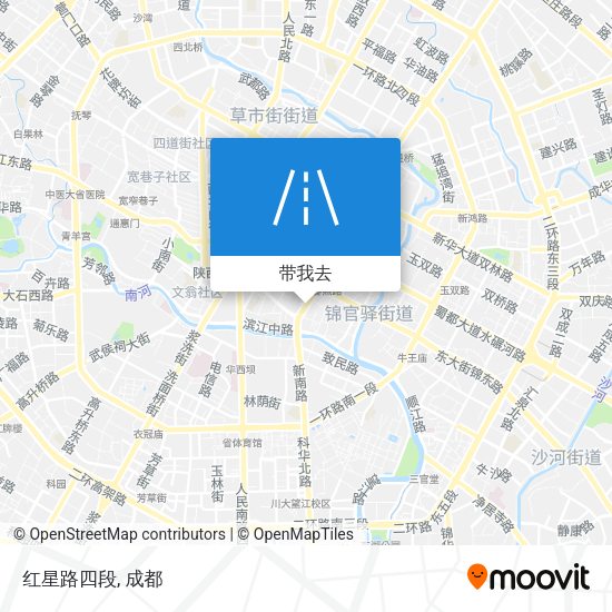 红星路四段地图