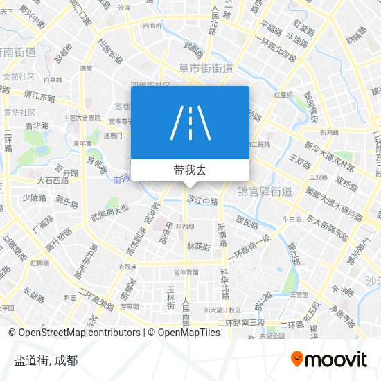 盐道街地图