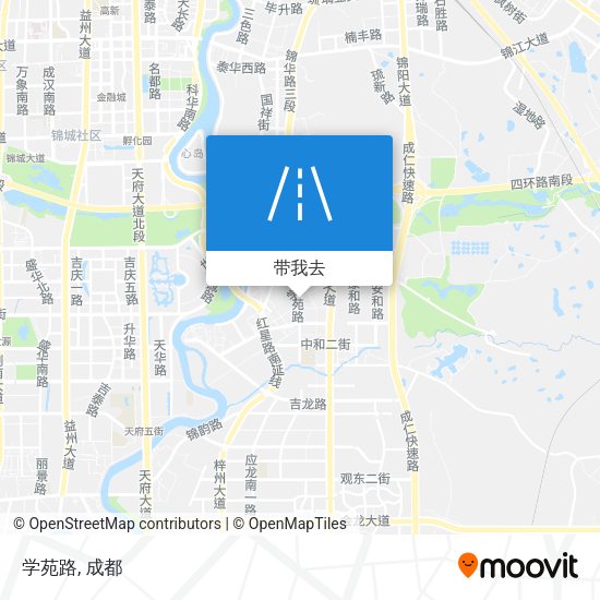学苑路地图