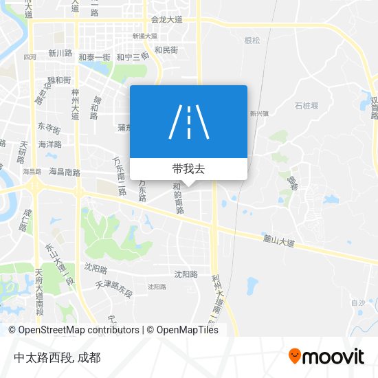 中太路西段地图