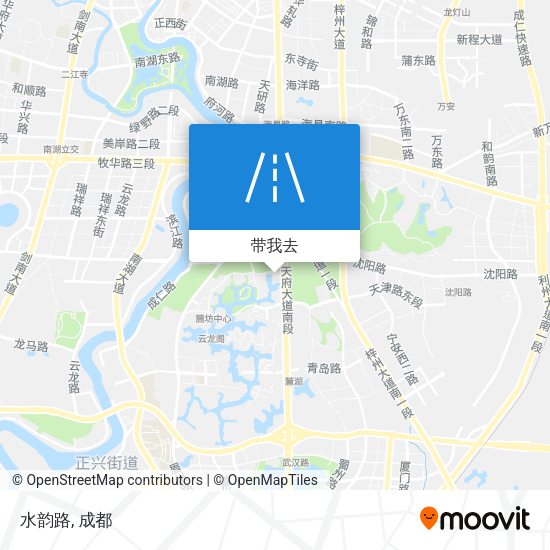 水韵路地图