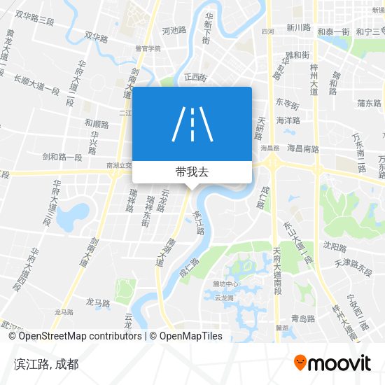 滨江路地图
