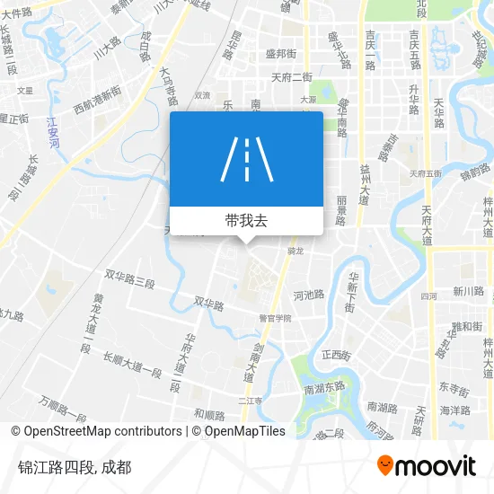 锦江路四段地图