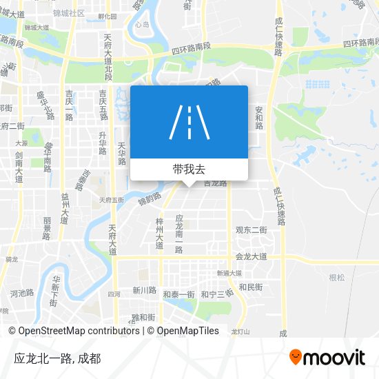 应龙北一路地图