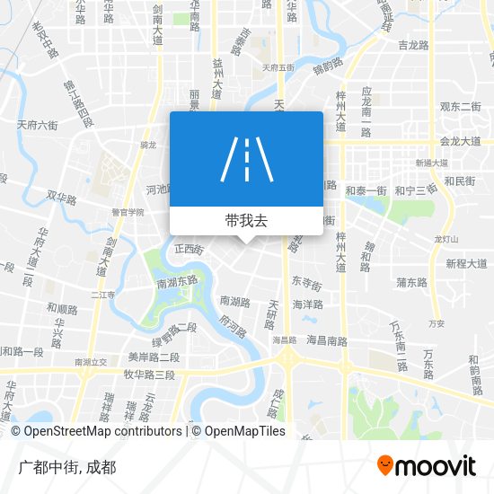 广都中街地图