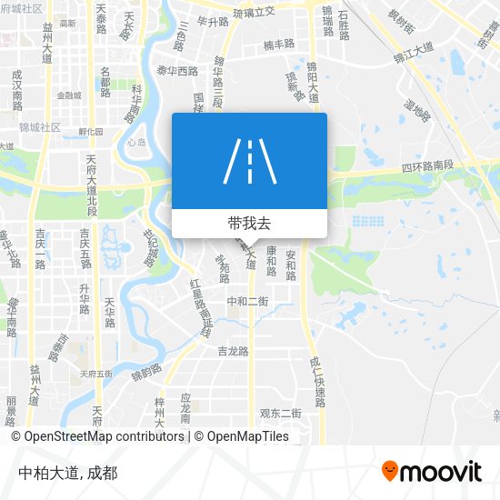 中柏大道地图